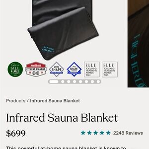 Higherdose Infrared Sauna Blanket with insert